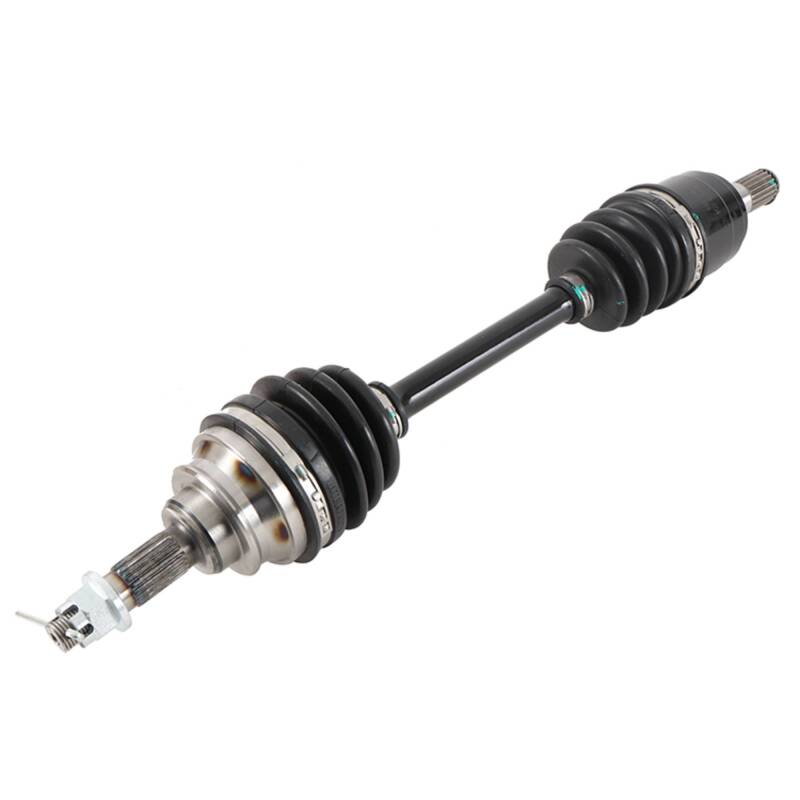 All Balls Racing TRX axle for models 06-22, showing a close-up of the durable drive axle with detailed metal components.