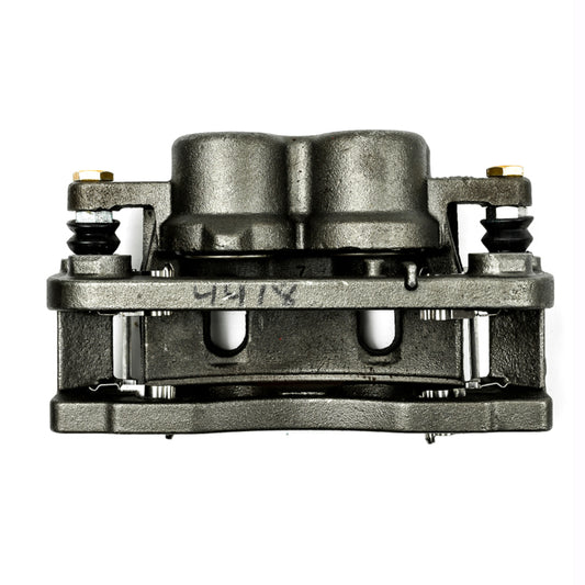 PowerStop OE front left caliper with bracket for 2007-2008 Cadillac Escalade, automotive brake component image