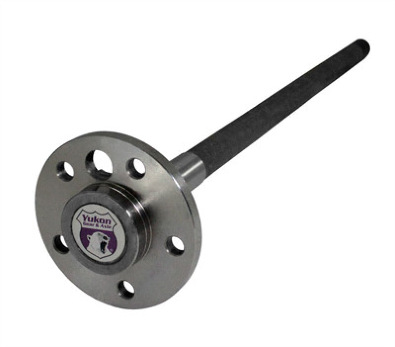 Yukon Gear left hand axle for Model 35 rear, 27 spline, 30.5 inch bolt-in drivetrain axle with rugged construction
