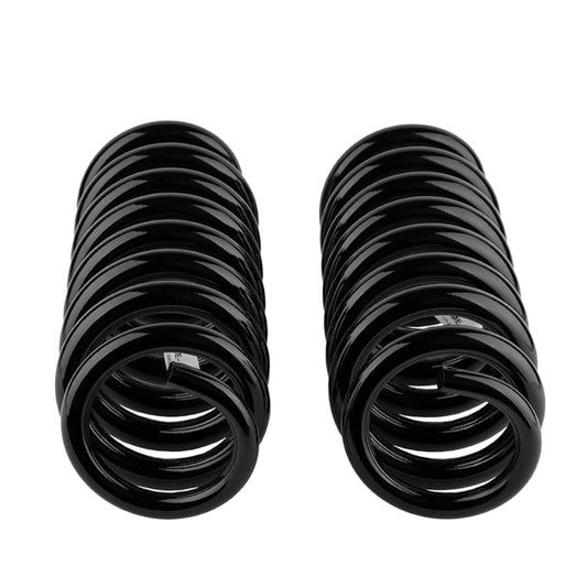 Old Man Emu ARB OME rear coilover spring for Jeep WK2 R, showing a close-up of the durable coil spring in black.