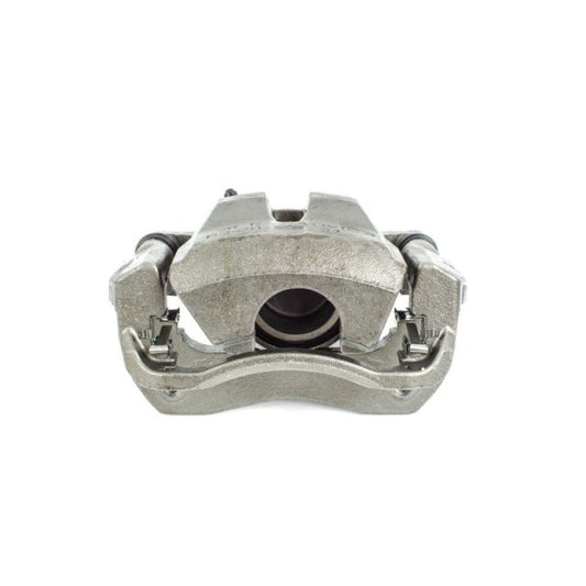 PowerStop OE front right brake caliper with bracket for 2009-2010 Pontiac Vibe, automotive brake component.