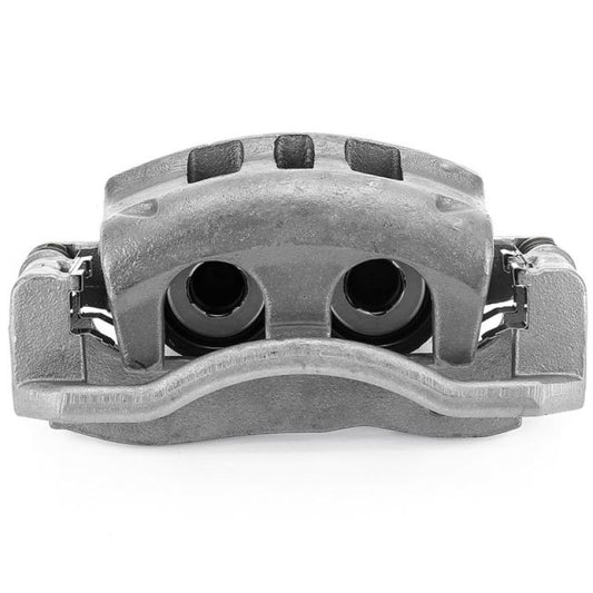 PowerStop OE front left brake caliper with bracket for Ford Crown Victoria 2003-2011, automotive brake replacement part.