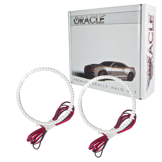 Oracle Lighting LED fog halo kit for Toyota Sequoia 08-16, white fog light halo rings installed on vehicle.