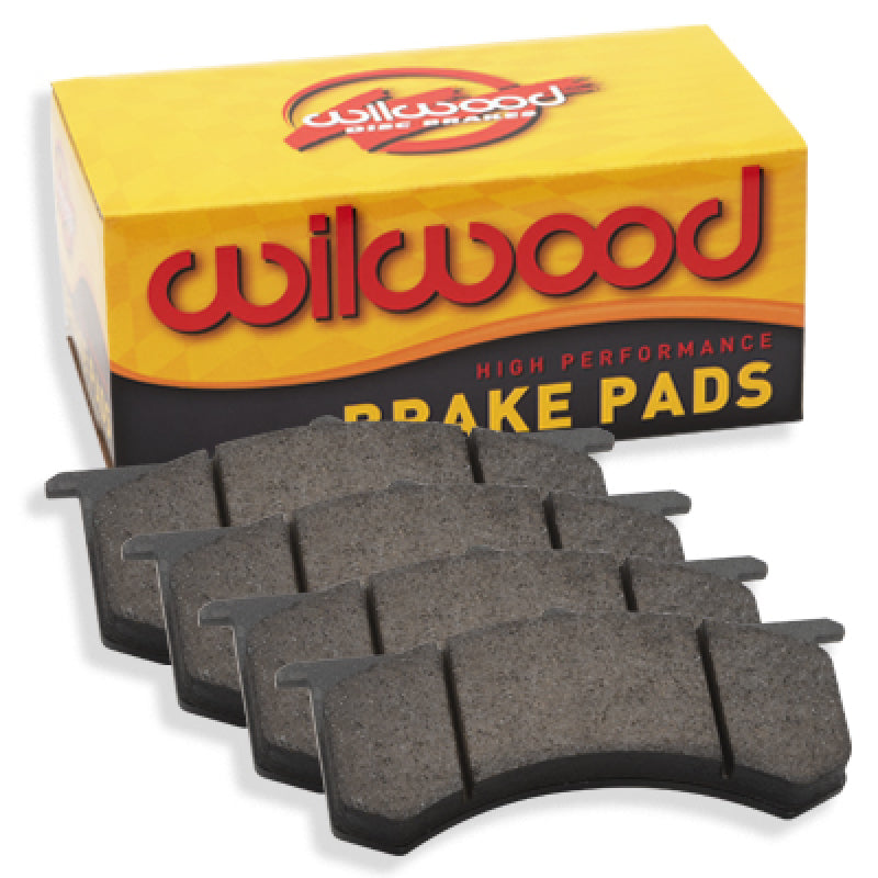 Wilwood D154-00 Tuning brake pad for GM metric single piston floater, showing .52-inch thickness in a Big Brake Kit setup.
