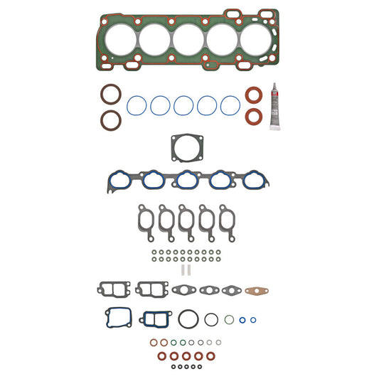 Fel-Pro Volvo S70 HS 26204 PT PermaTorque engine cylinder head gasket set with multiple gaskets and sealing components.