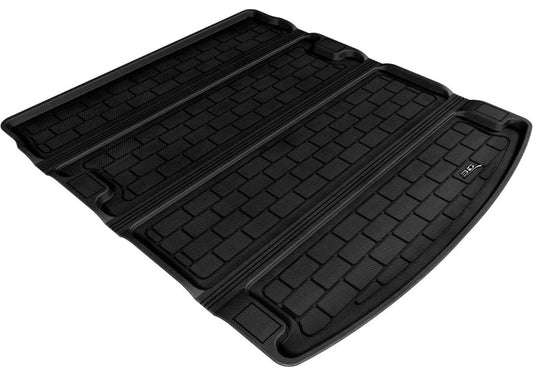 Black 3D MAXpider rubber cargo liner for Audi A6 and S6 (2012-2018, Kagu model) showing textured rubber surface in the image.