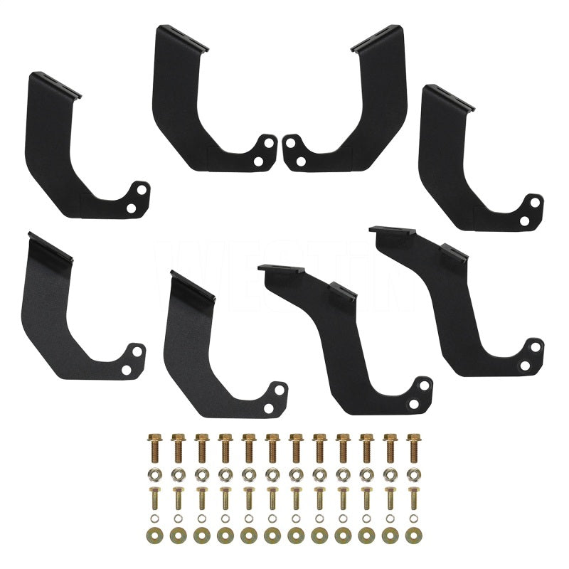 Westin 2022+ Toyota Tundra Double Cab Outlaw Nerf Step Bars - Textured Black