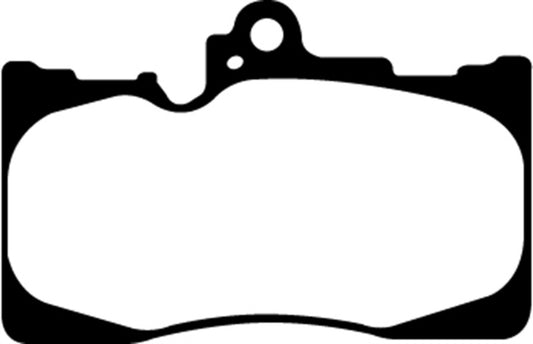 EBC Greenstuff performance front brake pads for Lexus GS350 2007-2008, designed for efficient braking and durability.