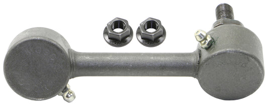 Moog rear left sway bar endlink kit for Toyota RAV4 2001-2005, showing the metal link with mounting bushings.