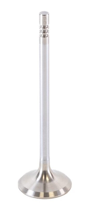 GSC Power Division chrome exhaust valve for Ford Voodoo/Predator engines, 32.5mm head, 109.8mm length, super alloy material