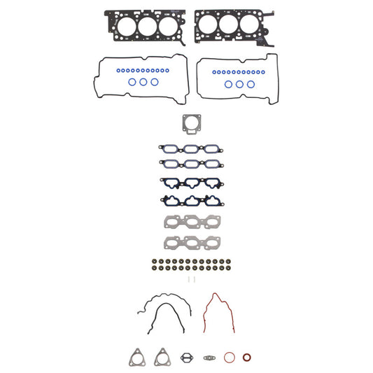 Fel-Pro Mazda MPV HS 26207 PT-5 PermaTorque engine cylinder head gasket set, showing detailed gaskets and packaging.
