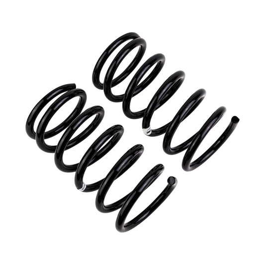 Old Man Emu rear coil spring for Toyota RAV4 2000-2006, heavy-duty coilover spring for vehicle suspension upgrade.