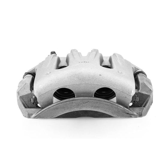 PowerStop OE front right brake caliper with bracket for Ford Freestar 2004-2007, showing the black caliper assembly.