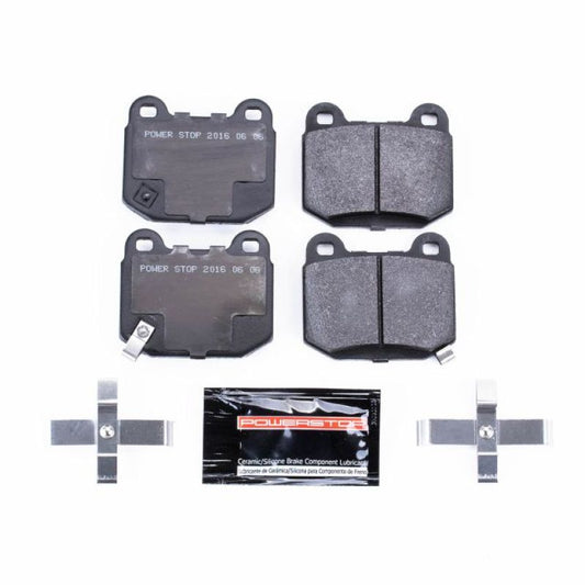 PowerStop rear track day SPEC brake pads for Infiniti G35 2003-2005, racing brake pads with high-performance design.