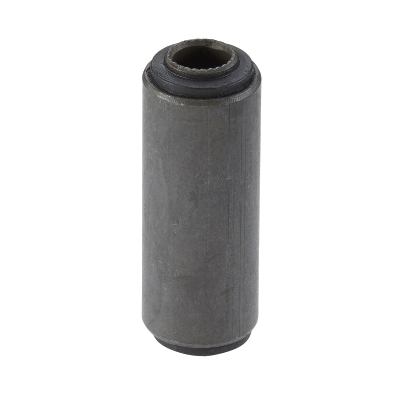 Moog 1970 Fargo A108 van front leaf spring bushing showing close-up of rubber and metal components.