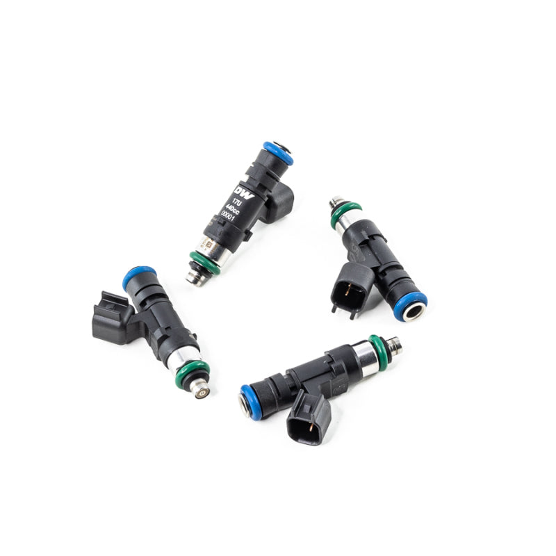 DeatschWerks 440cc fuel injector set for 12+ Honda Civic Si, 09+ Acura TSX, and 12+ Acura ILX 4-cylinder engine.