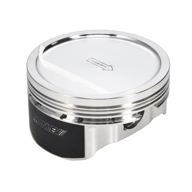 Manley Performance forged LS series 4.005-inch bore, 1.115-inch compression height, 18cc dish coated pistons for V8 engine
