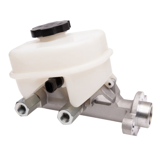 DFC 00-03 Buick LeSabre brake master cylinder showing metal cylinder with attached brake line fittings.