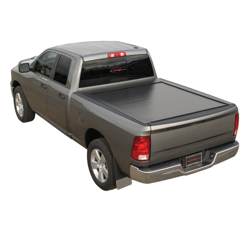 Pace Edwards BedLocker retractable bed cover on a 2015 Chevy Silverado 1500 HD with matte finish, 6ft 6in truck bed.