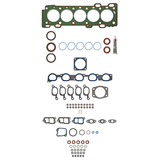 Fel-Pro Volvo V70 HS 26205 PT PermaTorque engine cylinder head gasket set showing gasket components on a white background.
