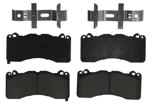 Baer Brakes 15-22 Ford Mustang Claw Brake Pads for high-performance braking system, showing brake pad design and branding.