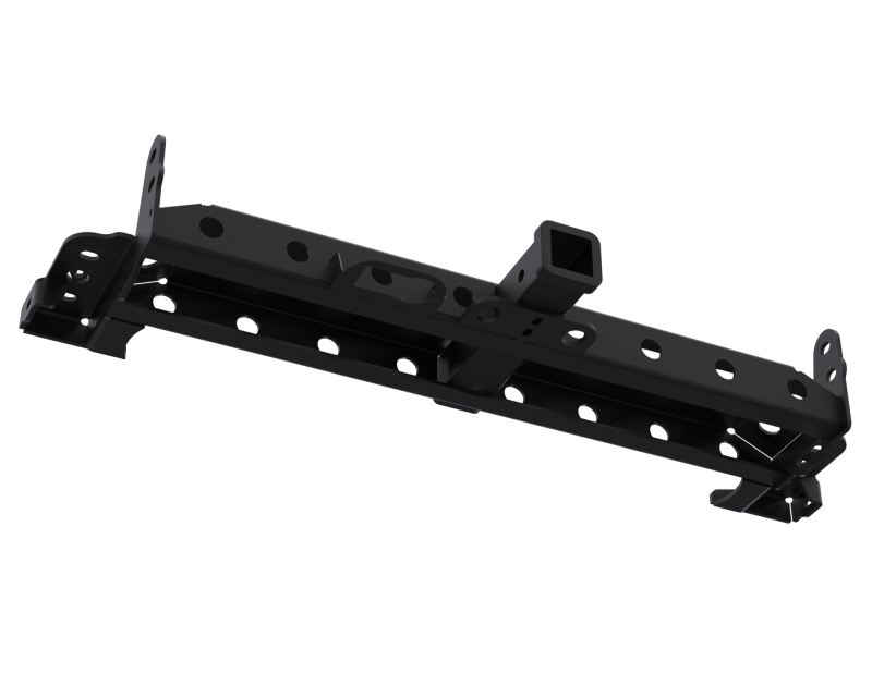 Steel rear bumper for Jeep Wrangler Gladiator by Artec Industries with high clearance design and 2-inch receiver hitch.