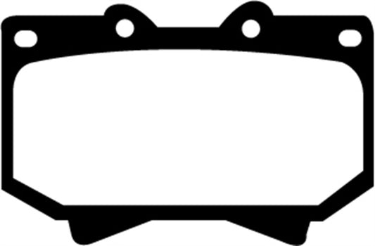 EBC Ultimax2 front brake pads for Lexus LX470 4.7, OE quality, shown with brake pad design and branding details.
