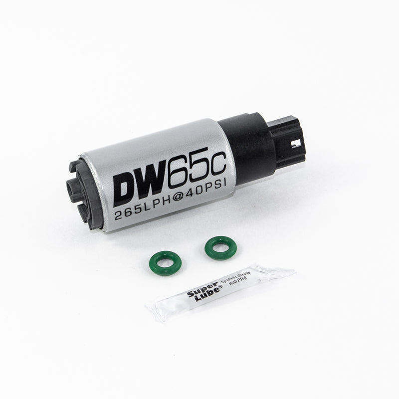 DeatschWerks 265 LPH compact in-tank fuel pump set up kit for 02-06 RSX, 01-05 Civic, and 06-15 Mazda MX-5 vehicles
