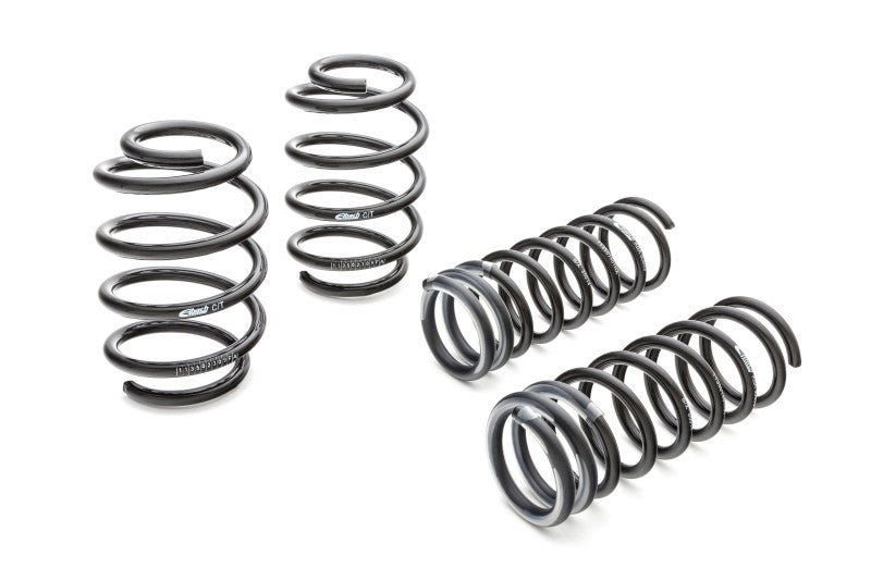 Eibach Pro-Kit lowering springs for 2015-2016 Volkswagen Golf SportWagen European model, showing the coil springs and branding.