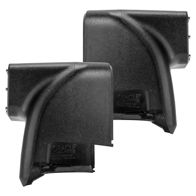 Oracle Ford F150 off-road mirrors with 6000K LED light bars, featuring durable construction and bright illumination.