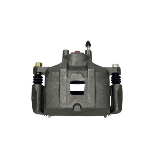 PowerStop front left OE brake caliper with bracket for Mitsubishi Lancer (2008-2017), automotive part for braking system.