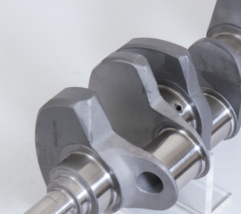 Eagle forged 4140 steel crankshaft for Chevrolet 305/350/383 engines, 3.75-inch stroke, 2-piece rear seal design
