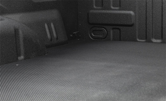 Access truck bed liner for Nissan Titan 17-24 with Titan Box, mesh drop-in bed mat fitted in 5ft 6in truck bed.