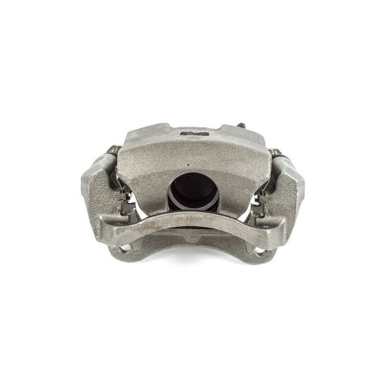 PowerStop OE front left brake caliper with bracket for Chevrolet Cobalt 2005-2008, automotive brake component.