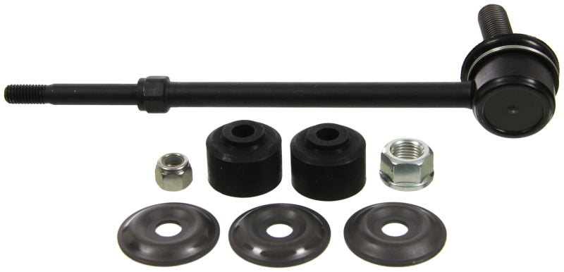 Moog rear sway bar endlinks for 1990-1995 Toyota 4Runner, durable suspension component with metal ball joints and bushings.