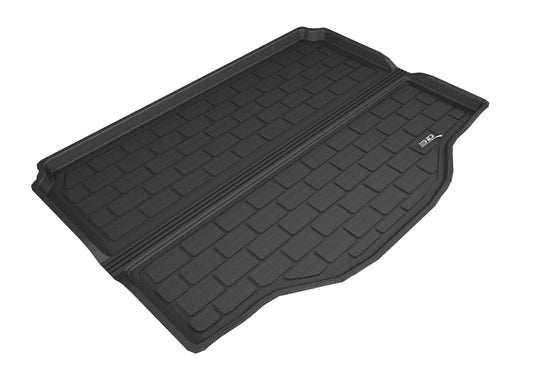 Black 3D MAXpider rubber cargo liner for Buick/Chevrolet Encore and Trax, 2013-2020, designed to protect vehicle floor.