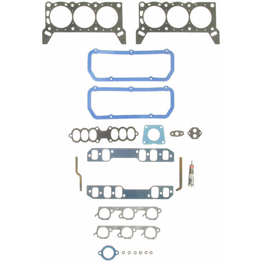 Fel-Pro Mercury Cougar engine cylinder head gasket set, PermaTorque head gaskets for optimal sealing and engine performance.