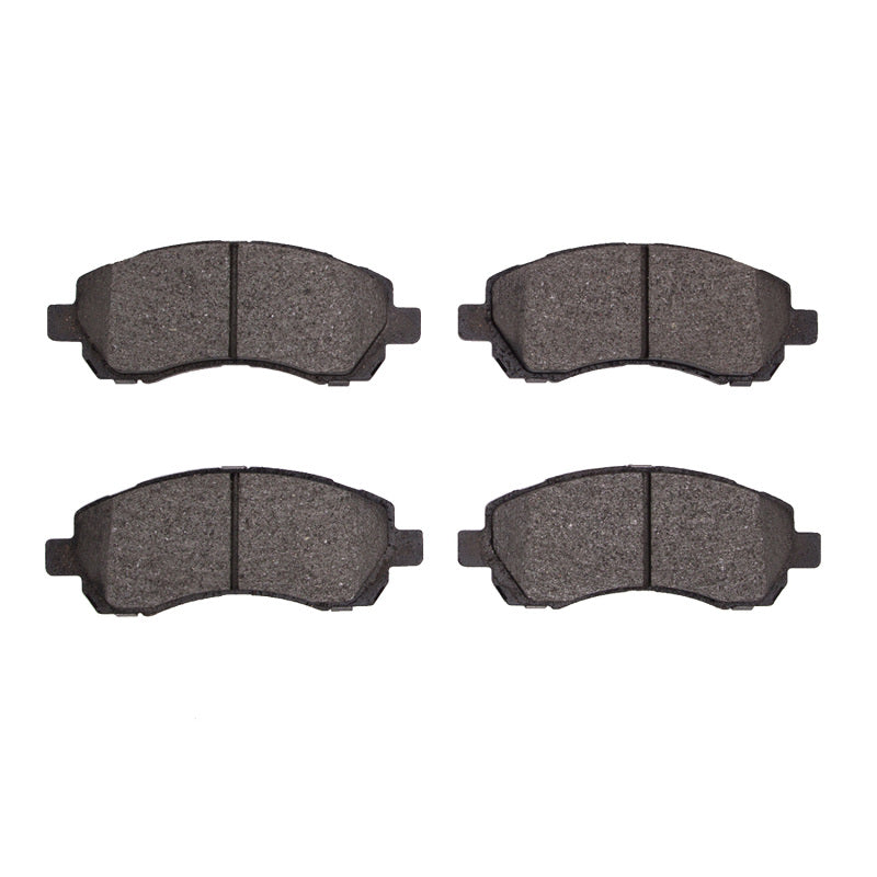 R1 Concepts OE front ceramic brake pads for Subaru Legacy 97-01, showing the brake pad set with metal backing plates