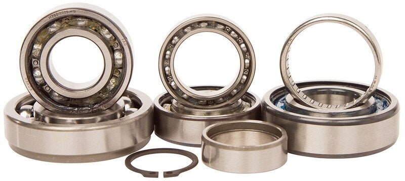Hot Rods transmission bearing kit for 2005-2007 Suzuki RM-Z 450 450cc dirt bike engine, includes multiple bearings for drivetrain.