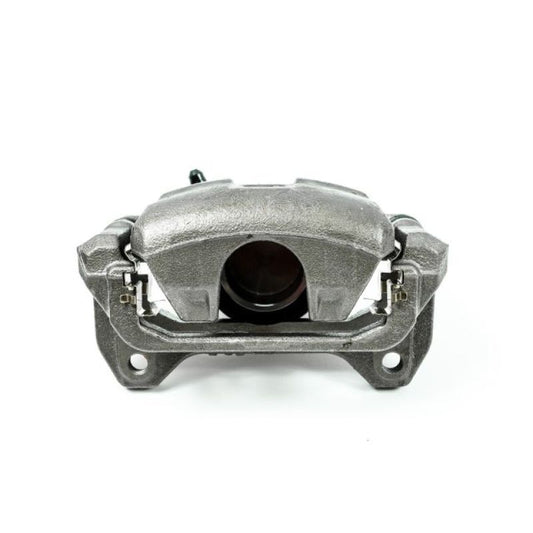 PowerStop front left OE brake caliper with bracket for Acura RSX 2002-2006, showcasing the automotive brake component.