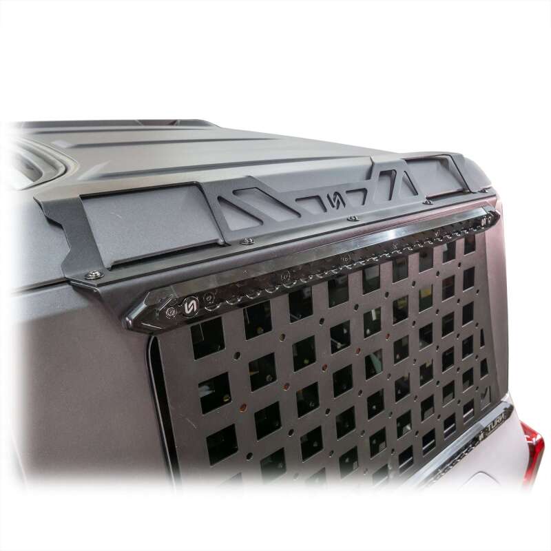 TURN Offroad Ford Bronco 2021+ side Molle panels for OE hard top, durable offroad accessory with mounting options and textured finish.