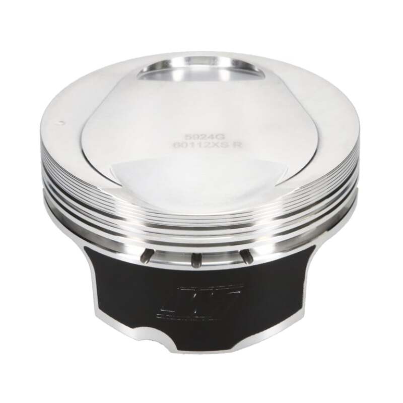 Wiseco Chrysler 6.1L Hemi forged piston set with 5.5cc dome, 1.220 compression height, for 8-cylinder engine.