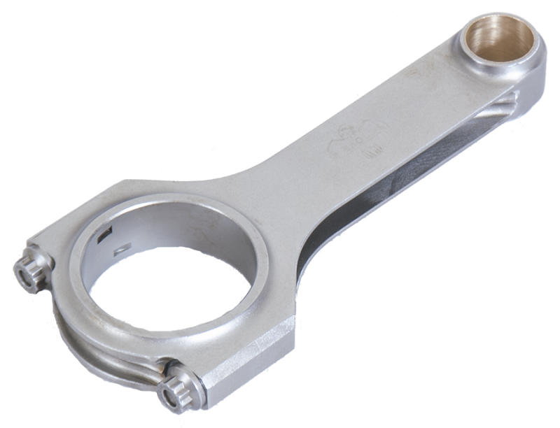 Eagle forged 4340 H-beam connecting rods for 8-cylinder Chevy and Ford engines with 7/16in ARP2000 bolts, set of 8.