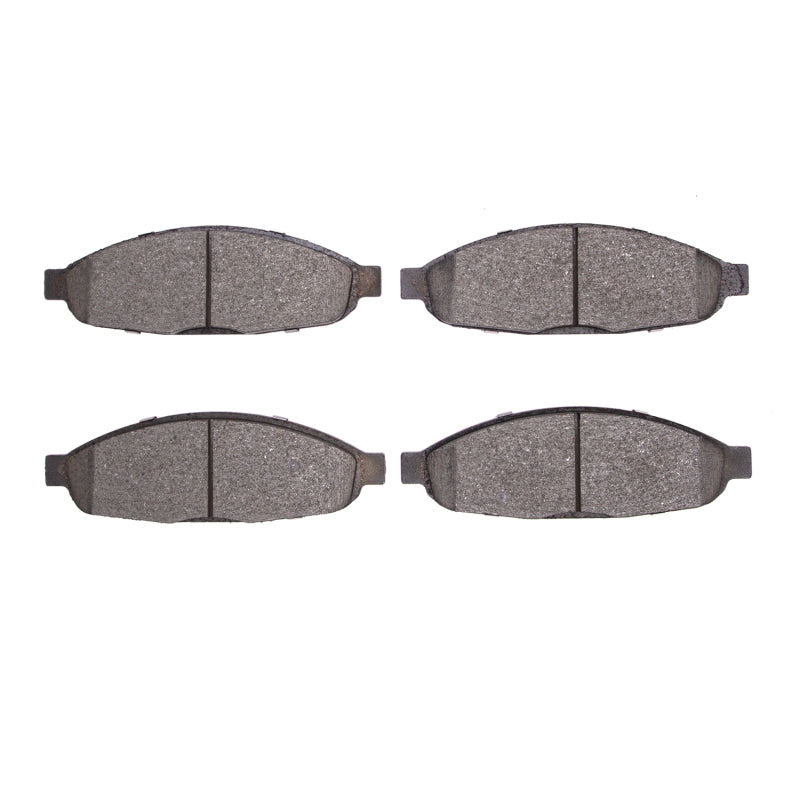 R1 Concepts OE ceramic brake pads for 2004-2008 Chrysler Pacifica front brake system, showing the durable brake pad components.