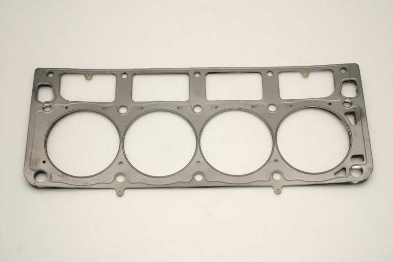 Cometic GM LS1 head gasket with 4.125-inch bore and MLS construction, featuring .040-inch thickness and M.I.D. sleeves.