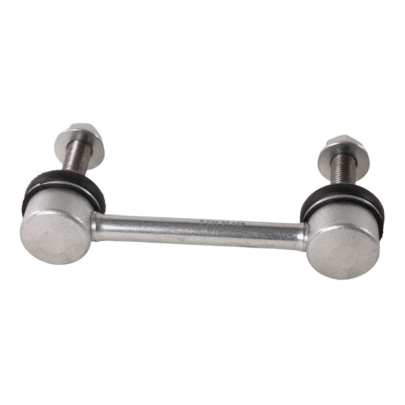 Moog front sway bar endlink for Hummer H3 2006-2010, vehicle suspension part showing metal components and mounting hardware.