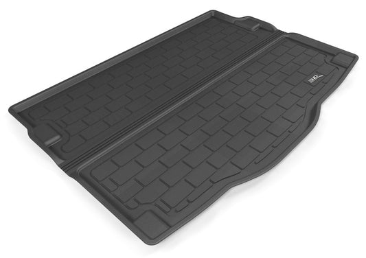 Black 3D MAXpider cargo liner for 2013-2017 Hyundai Elantra GT, durable rubber floor mat with textured surface.