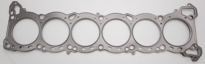 Cometic Nissan RB-25 6-cylinder MLS head gasket, 86mm bore, .051 inch thickness, engine part for Nissan RB-series engines.