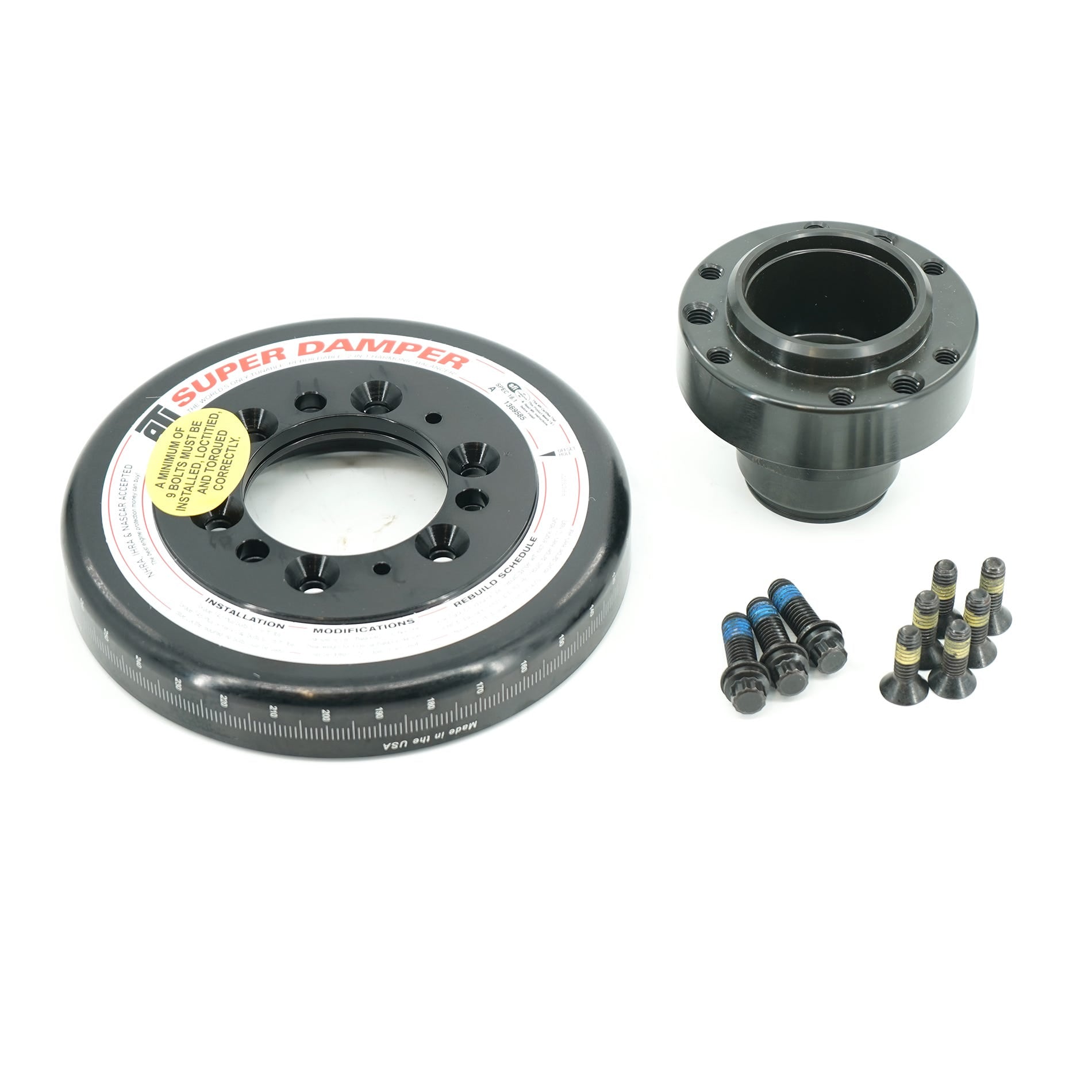 BTR LS SFI DAMPER AND HUB FOR HYPERDRIVE - ACD-315