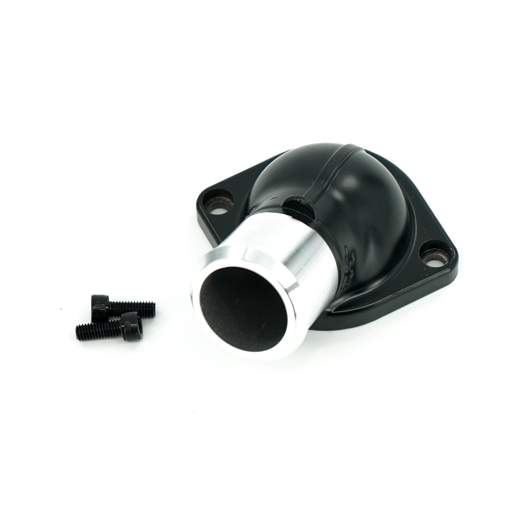 BTR THERMOSTAT HOUSING W/BOLTS - BLACK - ACD-323B